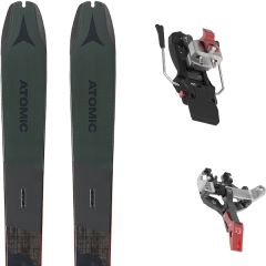 comparer et trouver le meilleur prix du ski Atomic Rando backland 95 green/black + atk crest 10 97mm noir/vert sur Sportadvice