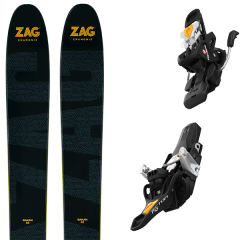 comparer et trouver le meilleur prix du ski Zag Rando bakan + tecton 12 120mm noir/jaune sur Sportadvice