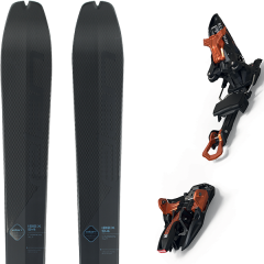comparer et trouver le meilleur prix du ski Elan Rando ibex 94 carbon xlt + kingpin 13 75-100 mm black/cooper noir sur Sportadvice