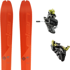 comparer et trouver le meilleur prix du ski Elan Rando ibex 94 carbon + st radical 10 100mm yellow 19 orange sur Sportadvice