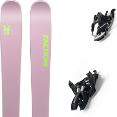 comparer et trouver le meilleur prix du ski Faction Rando agent 2.0 x + alpinist 12 long travel 105mm black/ium rose sur Sportadvice