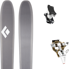 comparer et trouver le meilleur prix du ski Black Diamond Rando helio 105 + speed turn 2.0 bronze/black gris/blanc/bleu sur Sportadvice
