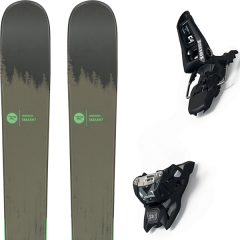 comparer et trouver le meilleur prix du ski Rossignol Alpin smash 7 + squire 11 id black vert sur Sportadvice