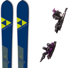 comparer et trouver le meilleur prix du ski Fischer Rando x-treme 82 + summit 7 100 mm bleu/jaune sur Sportadvice