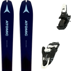 comparer et trouver le meilleur prix du ski Atomic Rando backland wmn 78 dark blue/blue + shift mnc 13 jet black/white 90 bleu sur Sportadvice