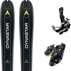 comparer et trouver le meilleur prix du ski Dynastar Rando vertical bear 19 + attacco va.2 7-9 noir 2019 sur Sportadvice