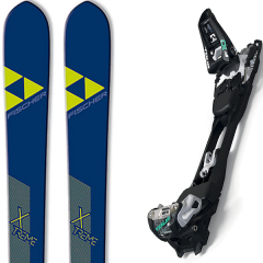 comparer et trouver le meilleur prix du ski Fischer Rando x-treme 82 + f10 tour black/white bleu/jaune sur Sportadvice