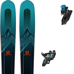comparer et trouver le meilleur prix du ski Salomon Rando mtn explore 95 darkgreen + mtn black/blue sur Sportadvice