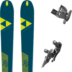 comparer et trouver le meilleur prix du ski Fischer Rando transalp 90 carbon + guide 12 noir bleu/jaune sur Sportadvice