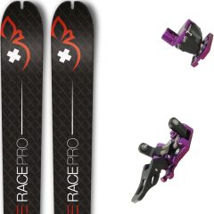 comparer et trouver le meilleur prix du ski Movement Rando race pro 66 + guide 7 violet noir sur Sportadvice
