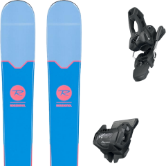 comparer et trouver le meilleur prix du ski Rossignol Alpin sassy 7 + tyrolia attack 11 gw w/o brake l solid black bleu sur Sportadvice
