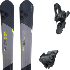 comparer et trouver le meilleur prix du ski Fischer Alpin pro mtn 95 ti 17 + tyrolia attack 11 gw w/o brake l solid black noir/gris/jaune 2017 sur Sportadvice