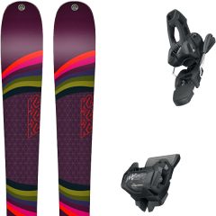 comparer et trouver le meilleur prix du ski K2 Alpin missconduct 19 + tyrolia attack 11 gw w/o brake l solid black violet 2019 sur Sportadvice