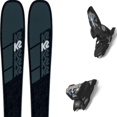 comparer et trouver le meilleur prix du ski K2 Alpin mindbender 85 + griffon 13 id black noir/gris sur Sportadvice