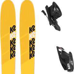 comparer et trouver le meilleur prix du ski K2 Alpin mindbender + nx jr 7 gw b83 black jaune sur Sportadvice