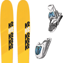 comparer et trouver le meilleur prix du ski K2 Alpin mindbender + m 7.0 eps white/anthracite/blue 17 jaune sur Sportadvice