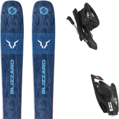 comparer et trouver le meilleur prix du ski Blizzard Alpin rustler team + nx jr 7 gw b83 black bleu sur Sportadvice