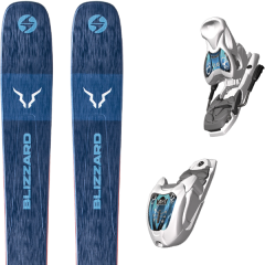 comparer et trouver le meilleur prix du ski Blizzard Alpin rustler team + m 7.0 eps white/anthracite/blue 17 bleu sur Sportadvice