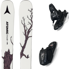 comparer et trouver le meilleur prix du ski Atomic Alpin bent chetler mini 133-143 + free 7 95mm black blanc/marron sur Sportadvice