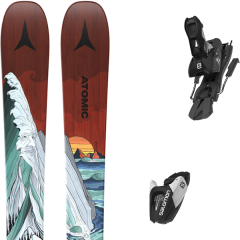 comparer et trouver le meilleur prix du ski Atomic Alpin bent chetler mini 153-163 + l7 gw n black/white b90 multicolore sur Sportadvice