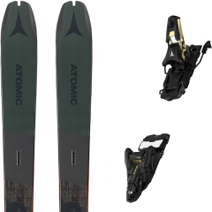 comparer et trouver le meilleur prix du ski Atomic Rando backland 95 green/black + shift 13 mnc n black/gold 100 noir/vert sur Sportadvice