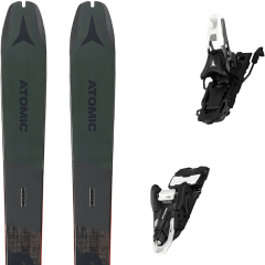 comparer et trouver le meilleur prix du ski Atomic Rando backland 95 green/black + shift 10 mnc n black/white 100 noir/vert sur Sportadvice