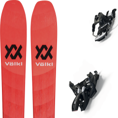 comparer et trouver le meilleur prix du ski Völkl Rando  rise beyond 98 + alpinist 12 long travel 105mm black/ium rouge/noir sur Sportadvice