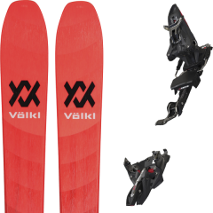 comparer et trouver le meilleur prix du ski Völkl Rando  rise beyond 98 + kingpin mwerks 12 75-100mm blk/red rouge/noir sur Sportadvice
