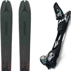 comparer et trouver le meilleur prix du ski Atomic Rando backland 95 green/black + f10 tour black/white noir/vert sur Sportadvice