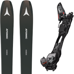 comparer et trouver le meilleur prix du ski Atomic Rando backland wmn 98 + f12 tour epf black/anthracite orange/noir sur Sportadvice