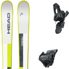comparer et trouver le meilleur prix du ski Head Alpin frame wall wh/nyw + tyrolia attack 11 gw w/o brake l solid black blanc/jaune sur Sportadvice