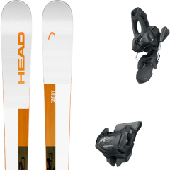 comparer et trouver le meilleur prix du ski Head Alpin caddy wh/or + tyrolia attack 11 gw w/o brake l solid black blanc/orange sur Sportadvice