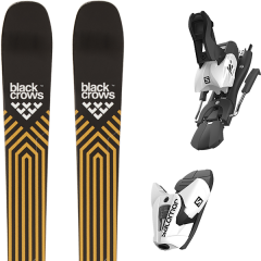 comparer et trouver le meilleur prix du ski Black Crows Alpin justis + z12 b100 white/black noir/marron sur Sportadvice