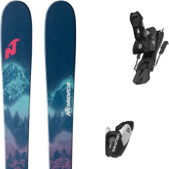 comparer et trouver le meilleur prix du ski Nordica Alpin santa ana 80 s + l7 gw n black/white b80 bleu/rose sur Sportadvice