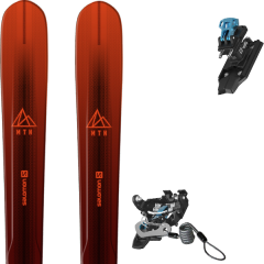 comparer et trouver le meilleur prix du ski Salomon Rando mtn explore 88 red/black + mtn pure black/blue sur Sportadvice