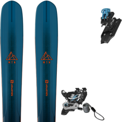 comparer et trouver le meilleur prix du ski Salomon Rando mtn explore 95 bl/bk/rd + mtn pure black/blue sur Sportadvice