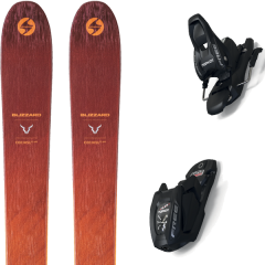 comparer et trouver le meilleur prix du ski Blizzard Alpin cochise team + free 7 95mm black orange sur Sportadvice