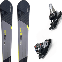 comparer et trouver le meilleur prix du ski Fischer Alpin pro mtn 95 ti 17 + 11.0 tp black noir/gris/jaune 2017 sur Sportadvice