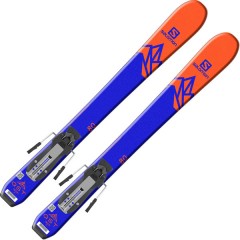 comparer et trouver le meilleur prix du ski Salomon Alpin qst max xs + h c5 sr bleu/orange sur Sportadvice