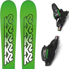 comparer et trouver le meilleur prix du ski K2 Alpin juvy + fdt 4.5 black vert sur Sportadvice