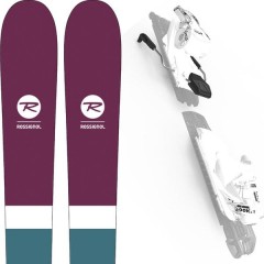 comparer et trouver le meilleur prix du ski Rossignol Alpin trixie + xpress w 10 b83 wht/spk bleu/violet sur Sportadvice