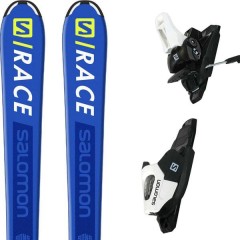 comparer et trouver le meilleur prix du ski Salomon Alpin e s/race m blue/ye + l c5 gw black/white j75 bleu sur Sportadvice
