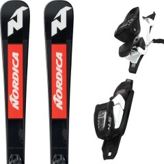 comparer et trouver le meilleur prix du ski Nordica Alpin doberman combi pro s fdt + jr 4.5fdt blk/red noir/rouge sur Sportadvice