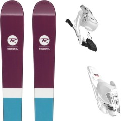 comparer et trouver le meilleur prix du ski Rossignol Alpin trixie + xpress w 10 gw b83 white sparkle bleu/violet sur Sportadvice