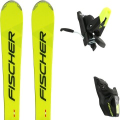 comparer et trouver le meilleur prix du ski Fischer Alpin rc4 rcs + rc4 z9 jaune sur Sportadvice
