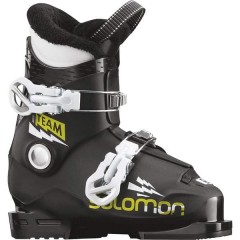 comparer et trouver le meilleur prix du ski Salomon Team t2 black/acid green/wh taille 19 2020 sur Sportadvice