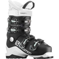 comparer et trouver le meilleur prix du ski Salomon X access 60 w wide black/wh noir/blanc taille 22/22.5 sur Sportadvice