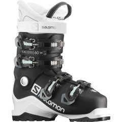 comparer et trouver le meilleur prix du chaussure de ski Salomon X access 60 w wide black/wh noir/blanc taille 23/23.5 2021 sur Sportadvice