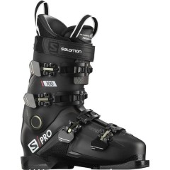 comparer et trouver le meilleur prix du chaussure de ski Salomon S/pro 100 black/belluga/red taille 24/24.5 2021 sur Sportadvice