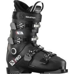 comparer et trouver le meilleur prix du chaussure de ski Salomon S/pro 80 black/belluga/red taille 26/26.5 2021 sur Sportadvice
